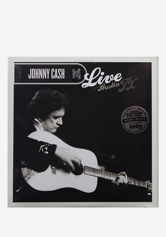 JOHNNY CASH Live From Austin,TX LP