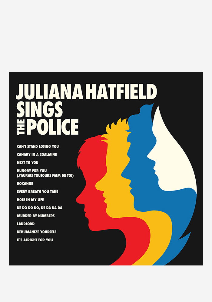 JULIANA HATFIELD Juliana Hatfield Sings The Police Autographed LP (Color)