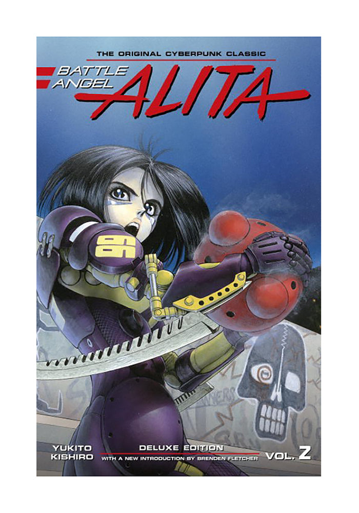 BATTLE ANGEL ALITA Battle Angel Alita Deluxe Edition Vol. 2 Hardcover Manga