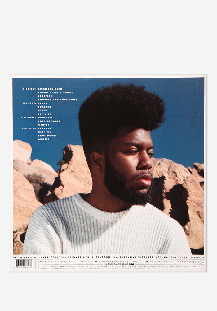 KHALID American Teen Exclusive 2 LP