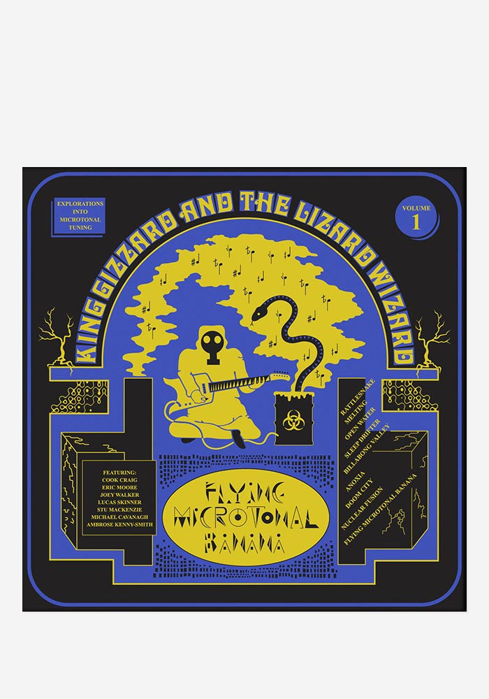 KING GIZZARD AND THE LIZARD WIZARD Flying Microtonal Banana LP (Color)