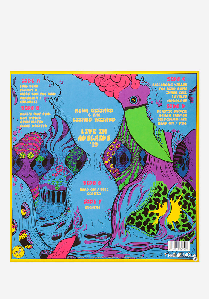 KING GIZZARD AND THE LIZARD WIZARD Live In Adelaide '19 Exclusive 3LP