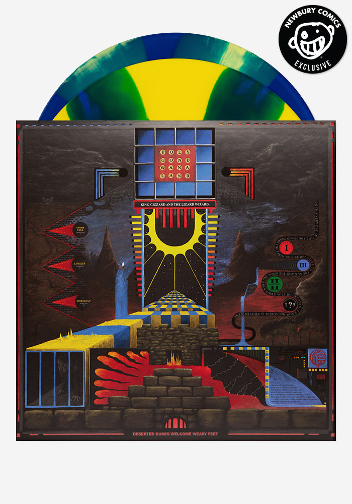 KING GIZZARD AND THE LIZARD WIZARD Polygondwanaland Exclusive 2LP