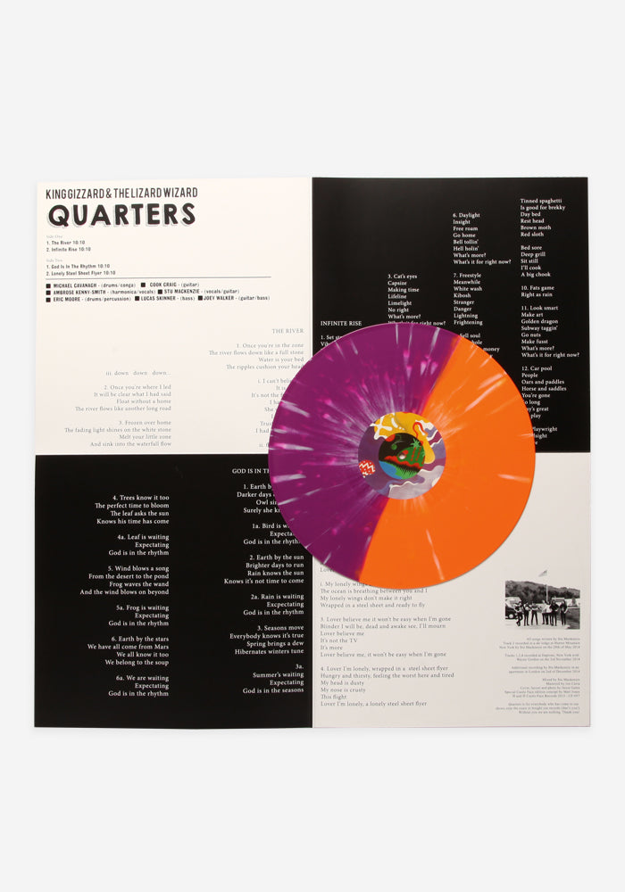 KING GIZZARD AND THE LIZARD WIZARD Quarters! Exclusive LP (Split)