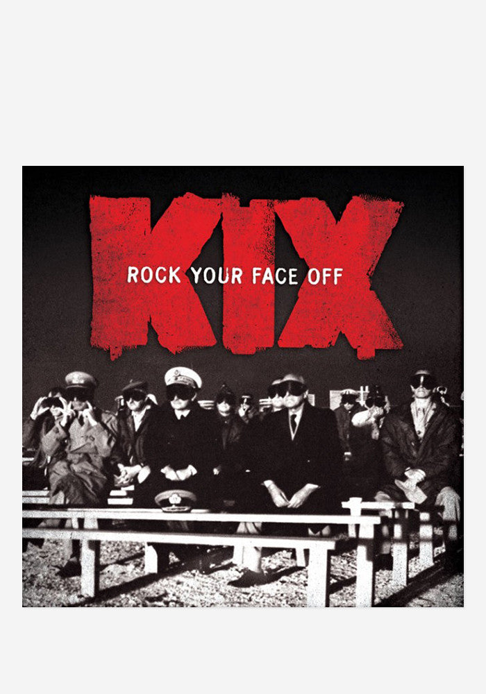 KIX Rock Your Face Off CD With Autographed Postcard