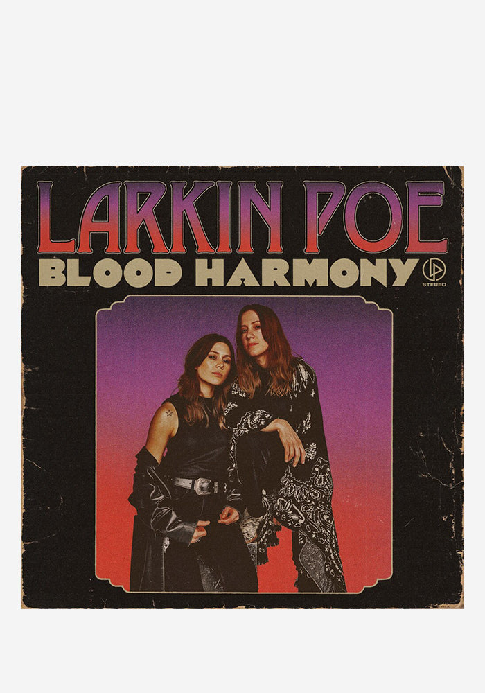 LARKIN POE Blood Harmony CD With Autographed Postcard