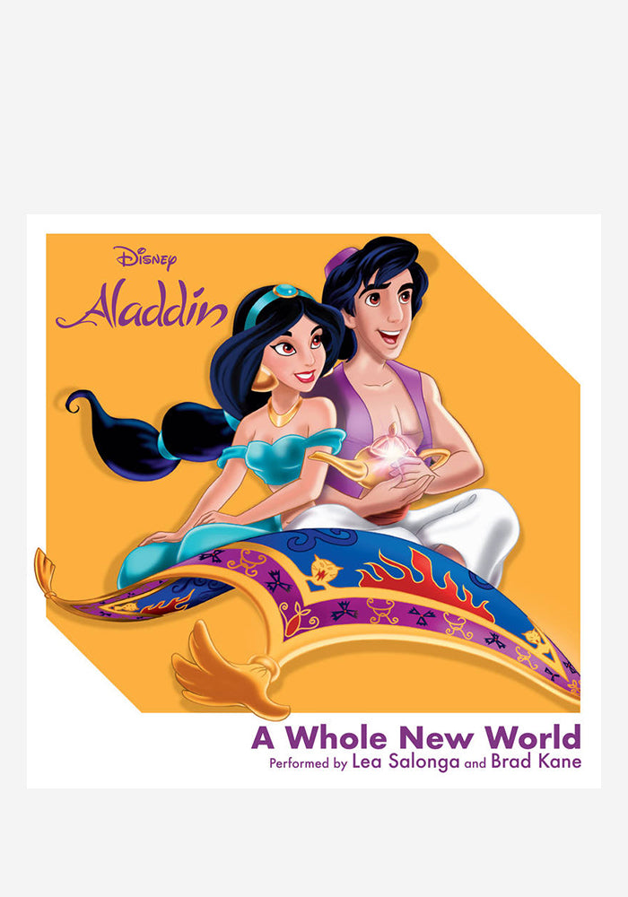 LEA SALONGA / BRAD KANE Soundtrack - Aladdin: A Whole New World 3" Single