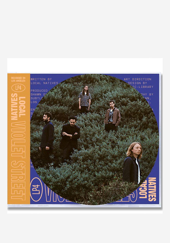 LOCAL NATIVES Violet Street CD With Autographed OBI Strip