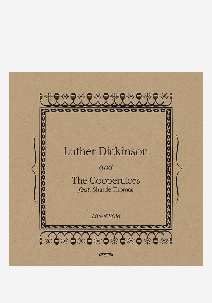 LUTHER DICKINSON Rock, Live Concert LP (Color)