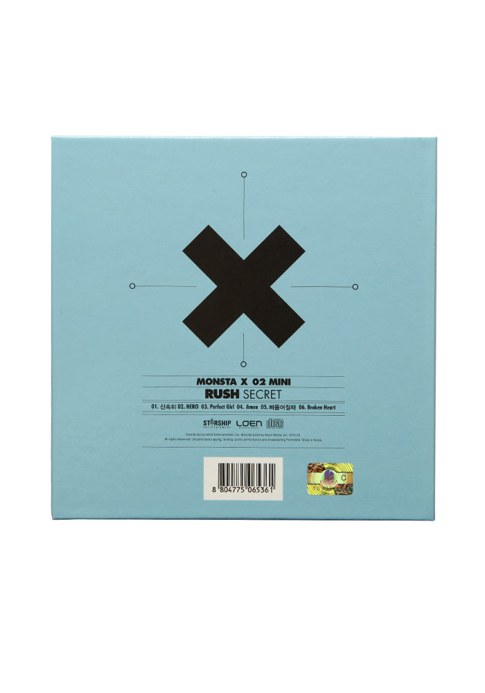 MONSTA X-Rush CD | Newbury Comics