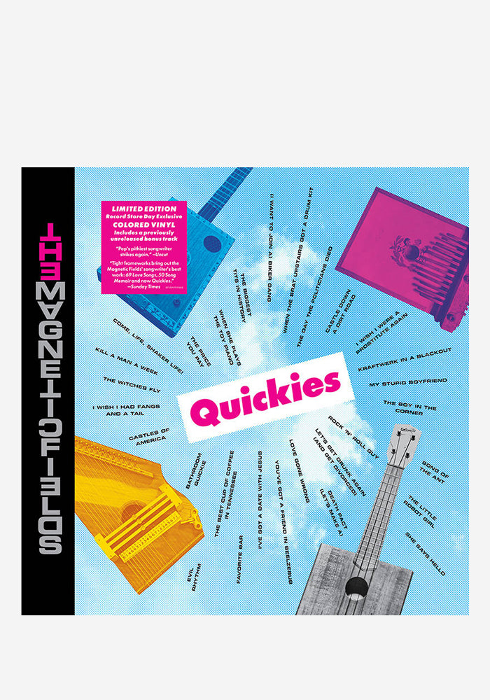 THE MAGNETIC FIELDS Quickies LP (Color)