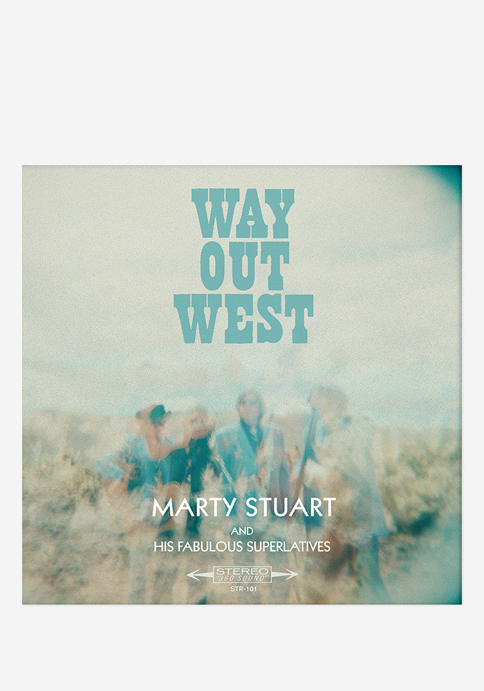 MARTY STUART AND HIS FABULOUS SUPERLATIVES Way Out West With Autographed CD Booklet
