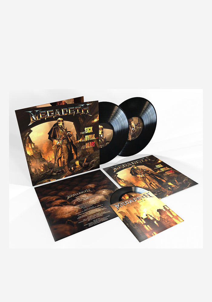 MEGADETH The Sick, The Dying… And The Dead! 2LP+7"