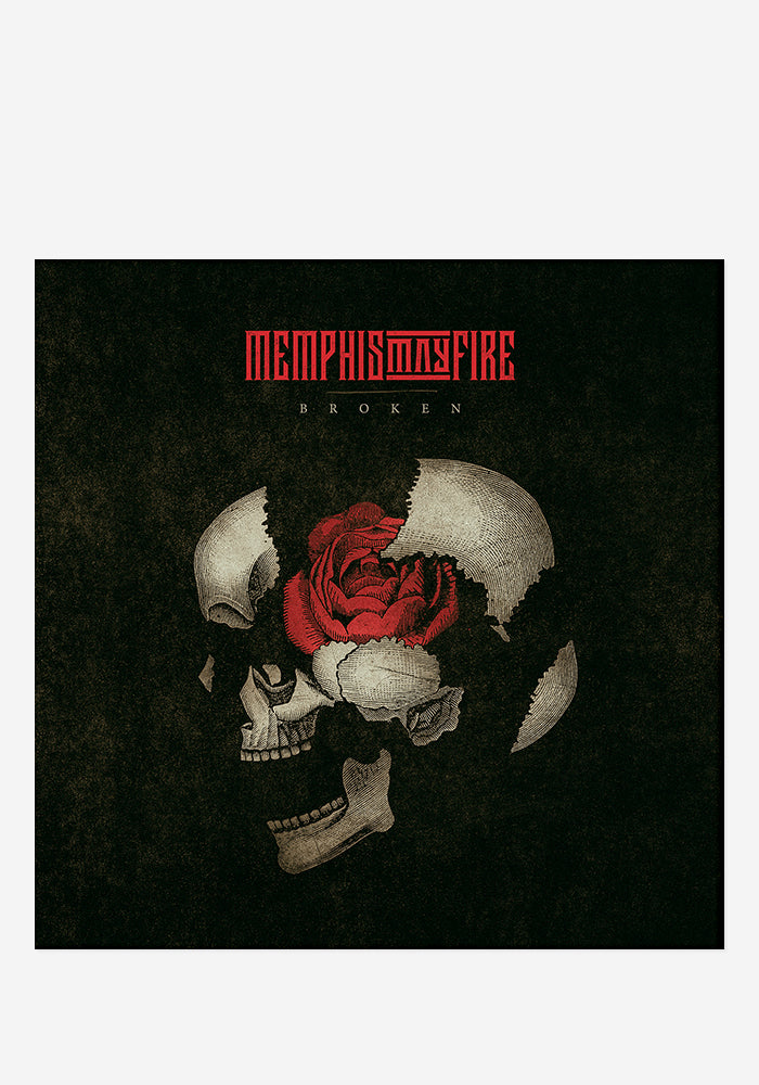 MEMPHIS MAY FIRE Broken CD With Autographed Booklet