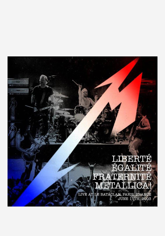METALLICA Liberté, Egalité, Fraternité, Metallica! - Live At Le Bataclan CD