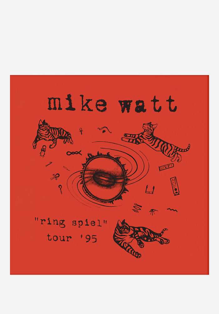 MIKE WATT Ring Spiel Tour '95 With Autographed CD Booklet