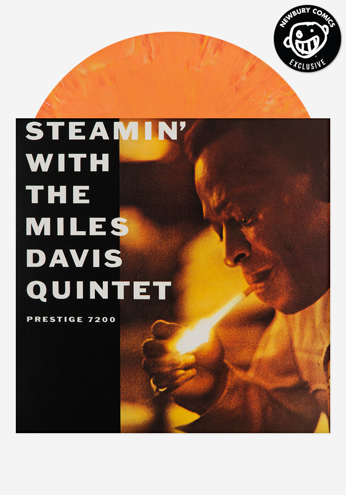 THE MILES DAVIS QUINTET Steamin' With The Miles Davis Quintet Exclusive LP (Orange)