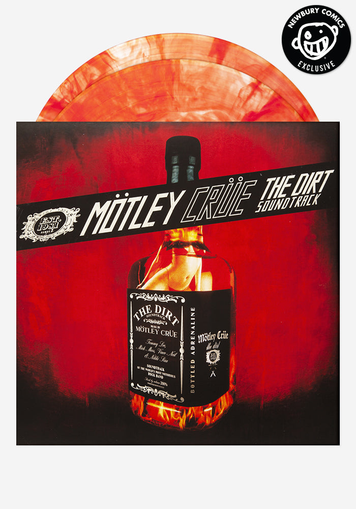 MOTLEY CRUE Soundtrack - The Dirt Exclusive 2LP (Swirl)