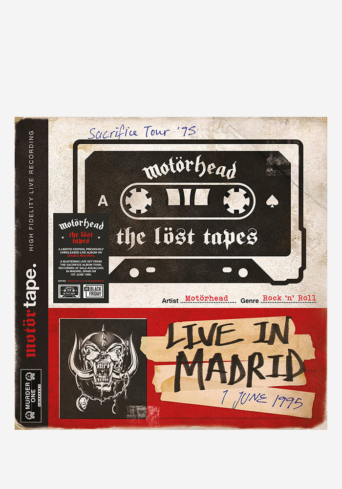 MOTORHEAD The Lost Tapes Vol.1 (Live In Madrid 1995) 2LP (Color)