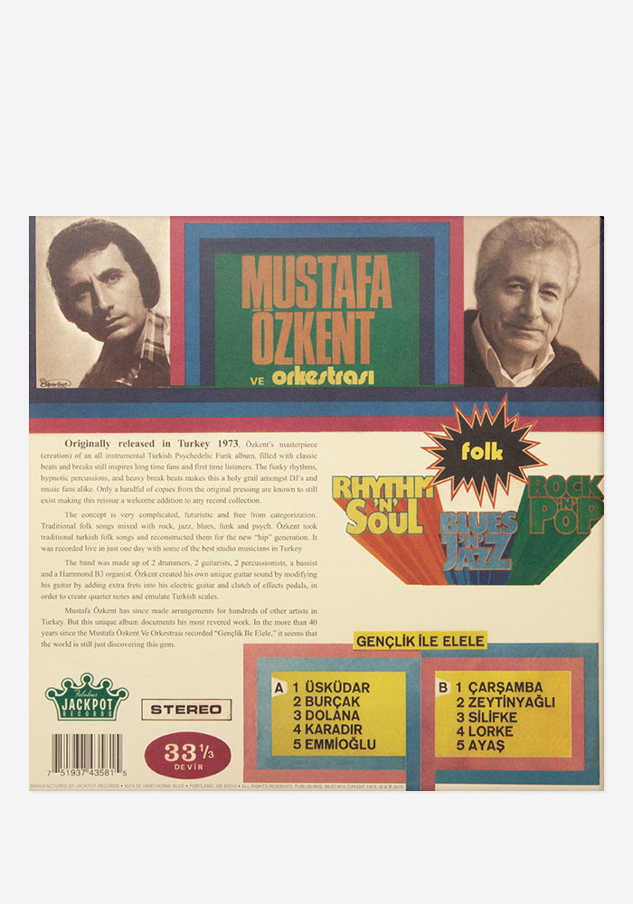 MUSTAFA OZKENT Genclik Ile Elele Exclusive LP (Clear)