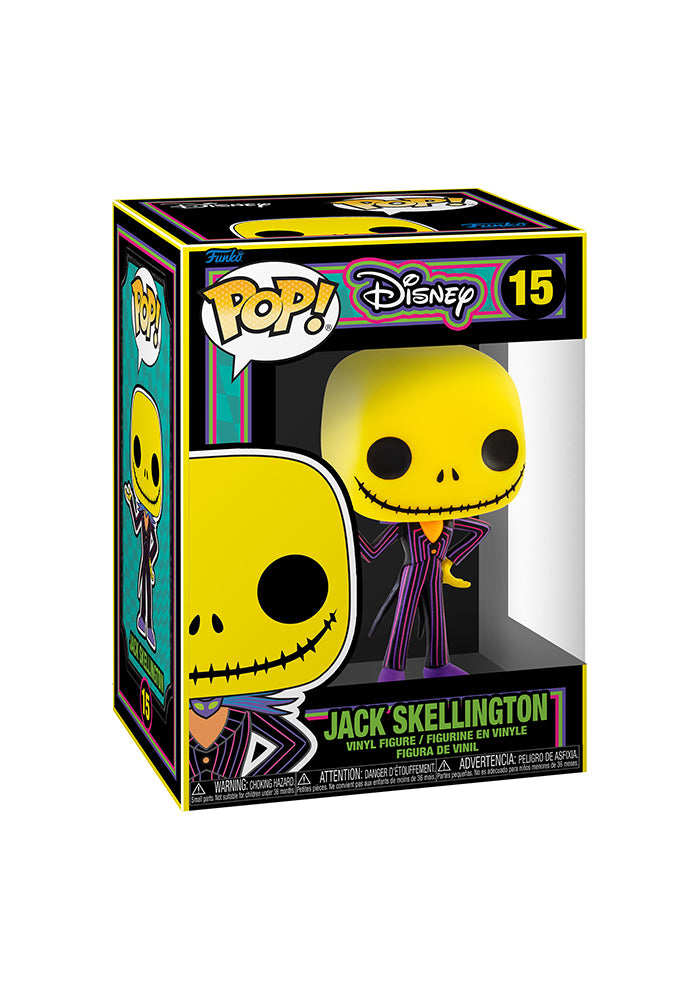 hale Skorpe søm NIGHTMARE BEFORE CHRISTMAS-Funko Pop! Disney: NBX - Jack Skellington (Black  Light) | Newbury Comics