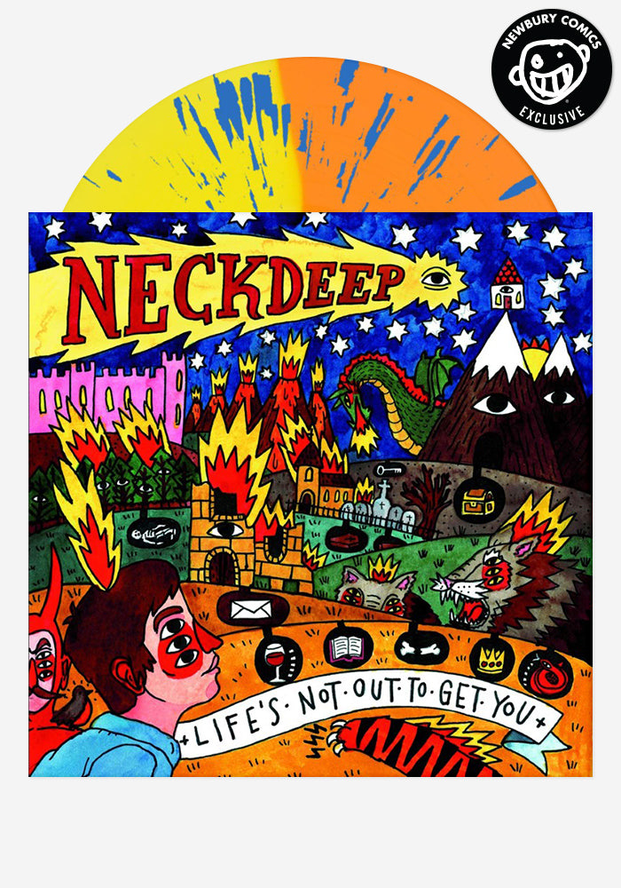 Neck Deep-Life's Not Out To Get You Exclusive LP (Orange & Yellow
