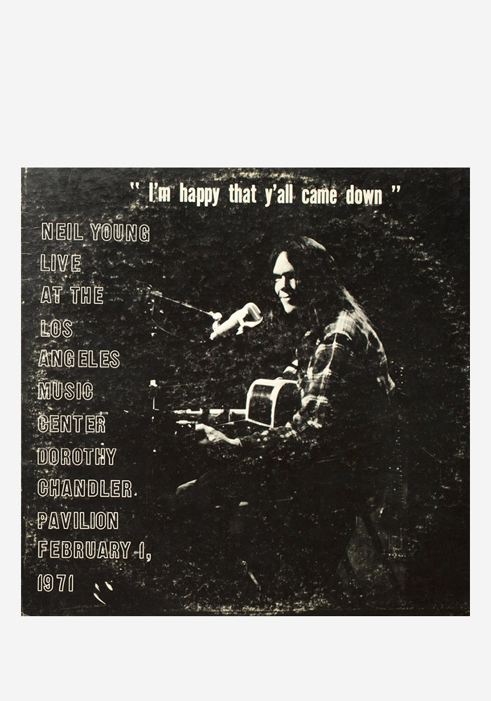 NEIL YOUNG Dorothy Chandler Pavilion 1971 LP