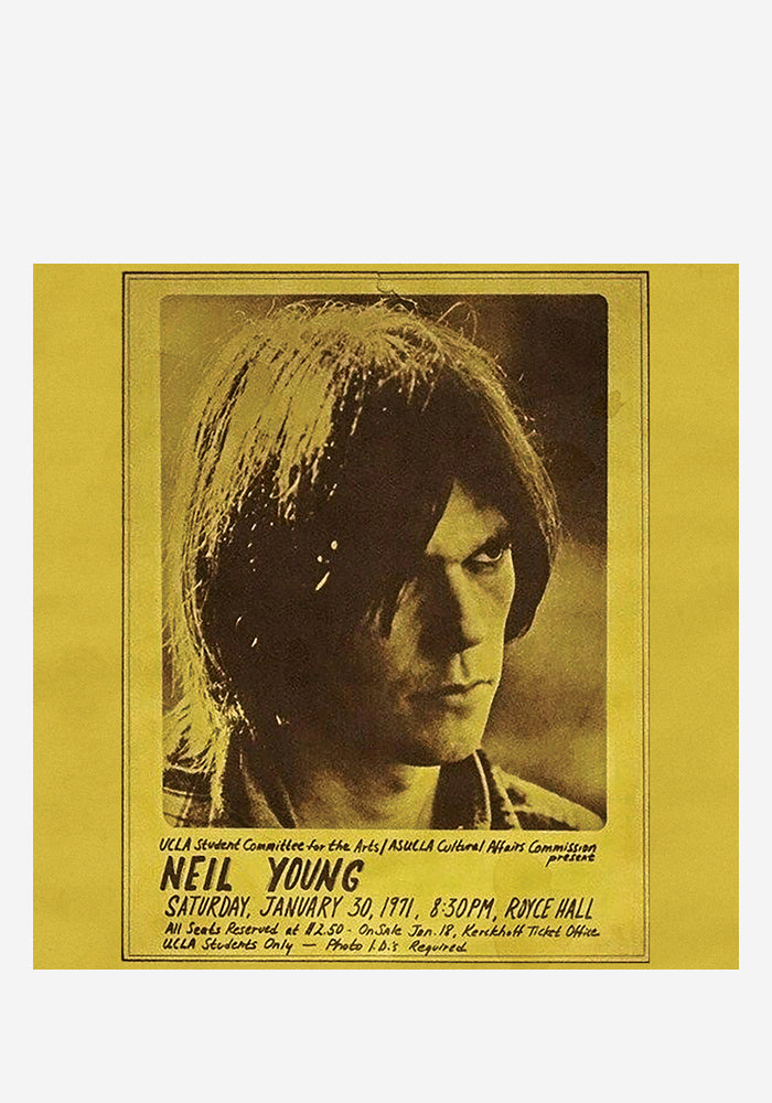 NEIL YOUNG Royce Hall 1971 LP