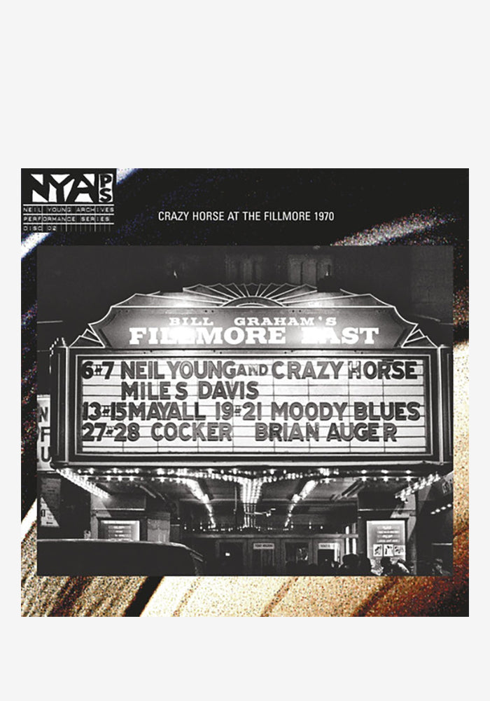 NEIL YOUNG & CRAZY HORSE Neil Young & Crazy Horse: Live At The Fillmore East 1970 LP (180g)