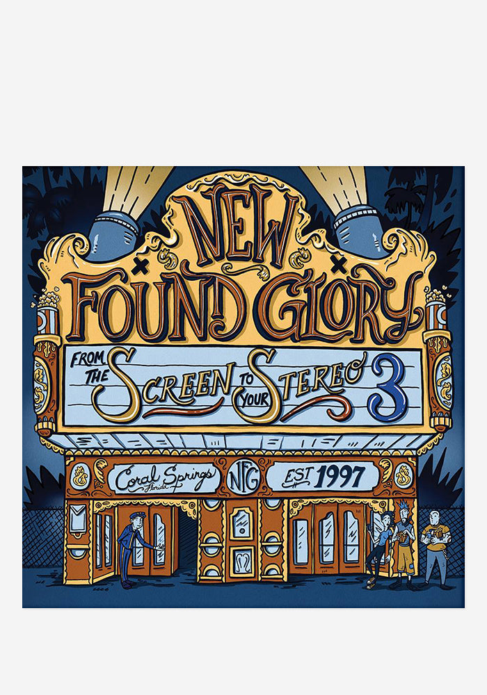 NEW FOUND GLORY From The Screen To Your Stereo Vol 3 10" With Autographed Vinyl Jacket