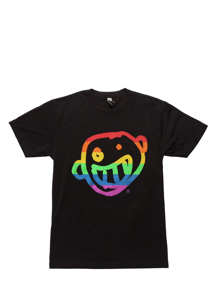 NEWBURY COMICS Newbury Comics Toothface Logo Pride T-Shirt