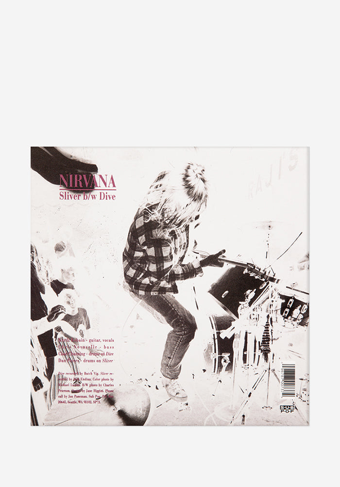 NIRVANA Sliver/Dive Exclusive 7" (Pink)