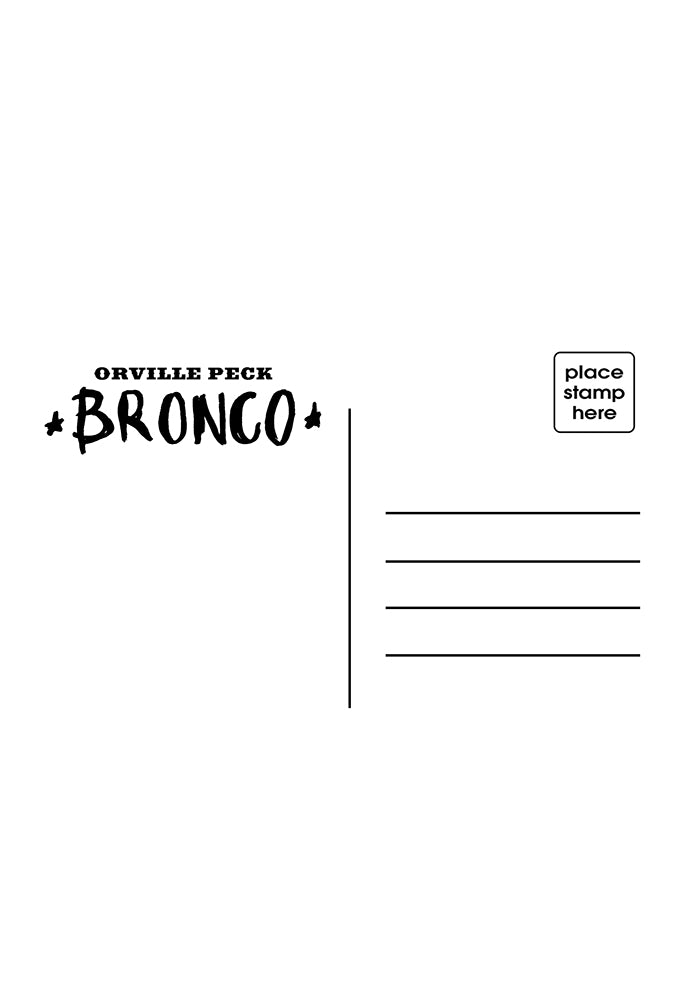 ORVILLE PECK Bronco 2LP