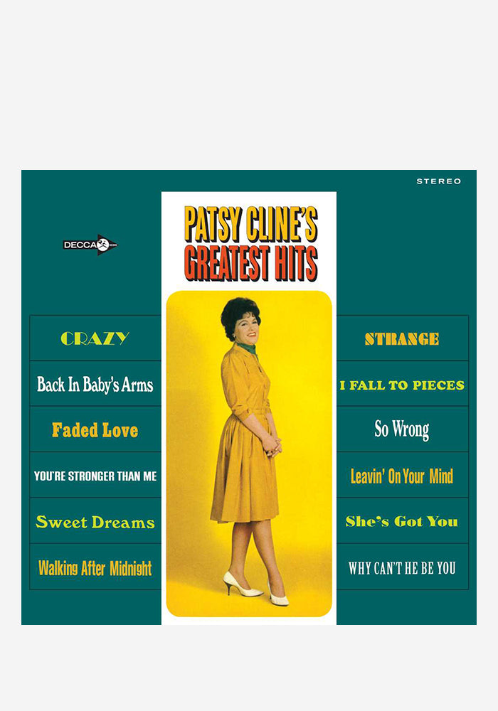 PATSY CLINE Patsy Cline Greatest Hits LP