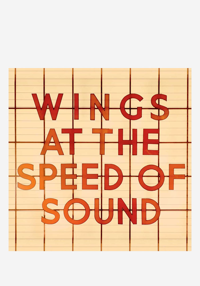 PAUL MCCARTNEY AND WINGS At The Speed Of Sound LP (Color)