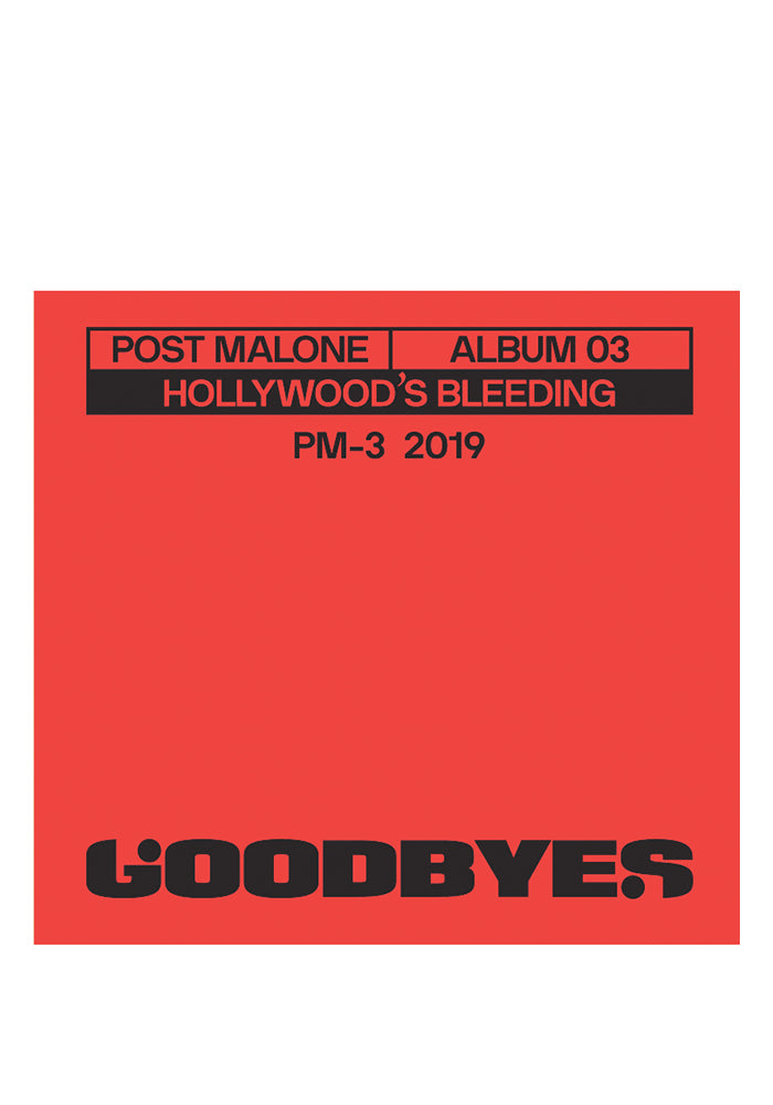 POST MALONE Goodbyes 3" Single