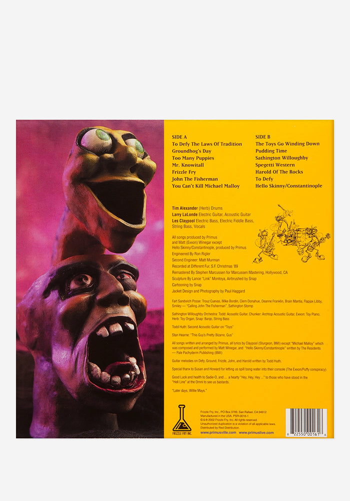PRIMUS Frizzle Fry Exclusive LP (Split)