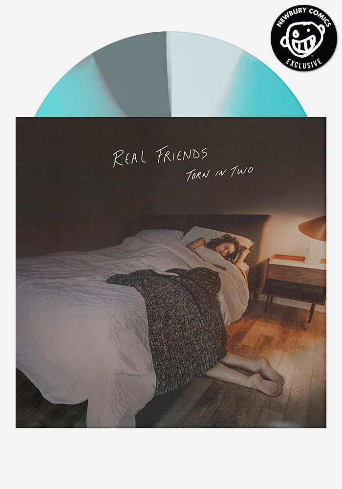 REAL FRIENDS Torn In Two Exclusive LP With Autographed Postcard