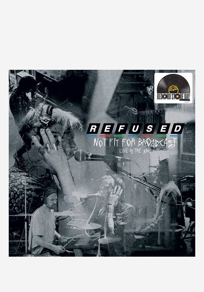 REFUSED Not Fit For Broadcast: Live At The BBC LP (Color)