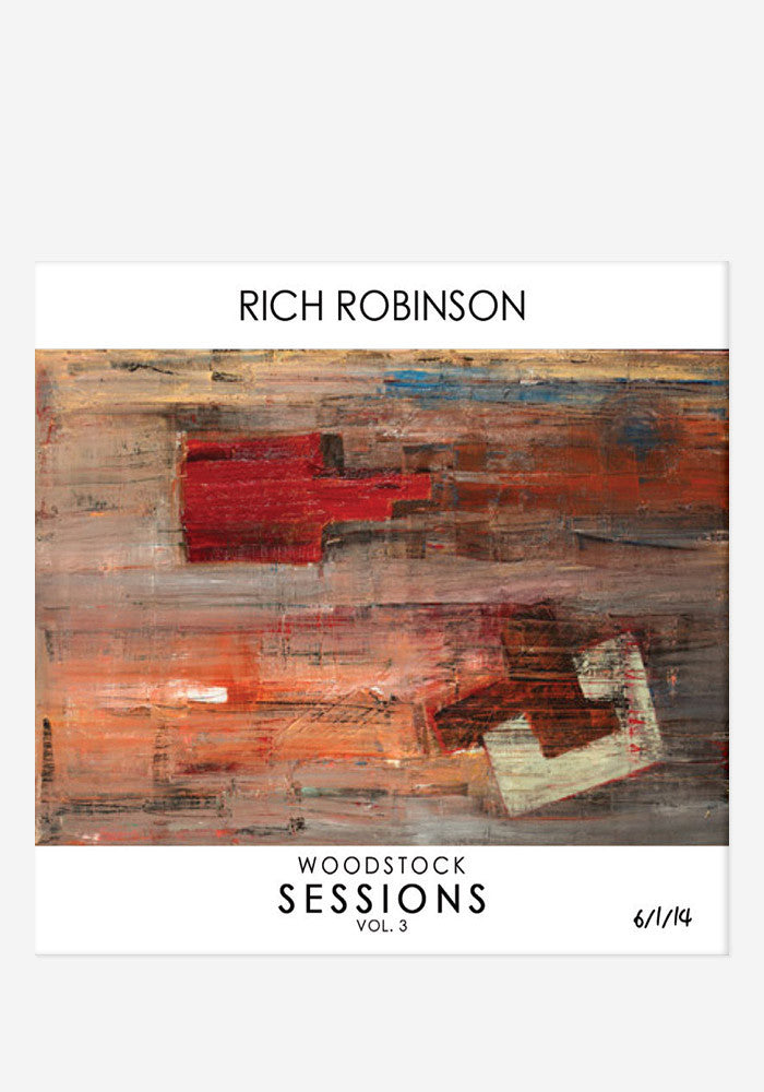 RICH ROBINSON Woodstock Sessions With Autographed CD Insert