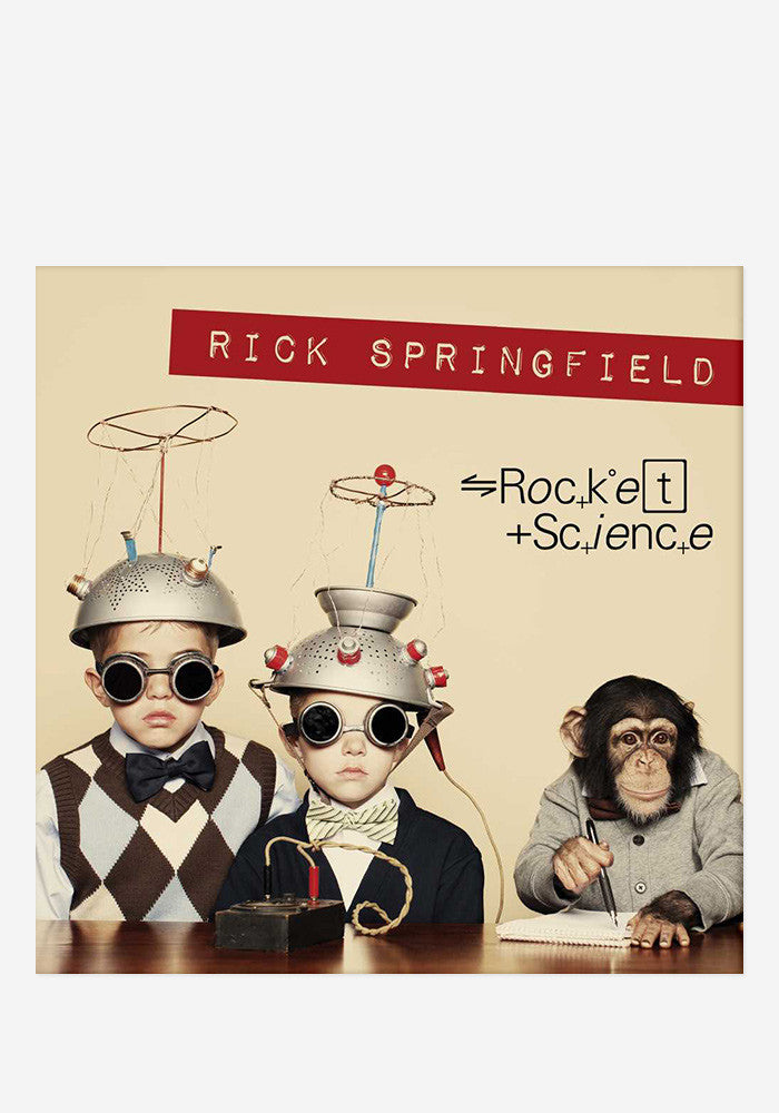 RICK SPRINGFIELD Rocket Science With Autographed 4x4 Postcard