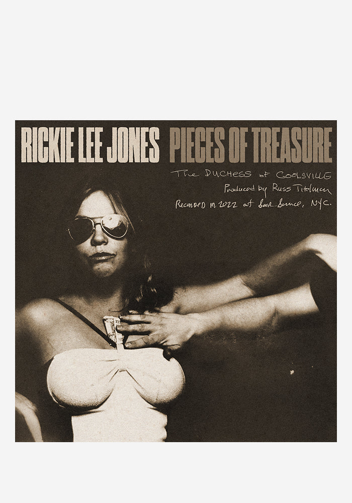 RICKIE LEE JONES Pieces Of Treasure LP (Autographed)