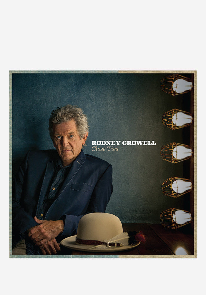 RODNEY CROWELL Close Ties With Autographed CD Booklet