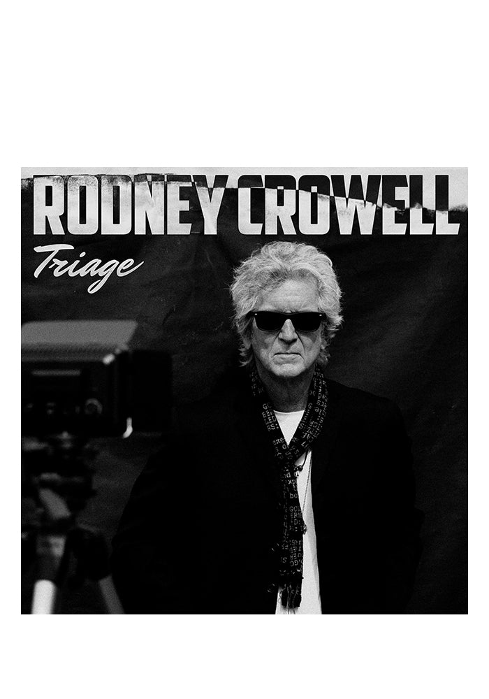 RODNEY CROWELL Triage LP With Autographed Postcard