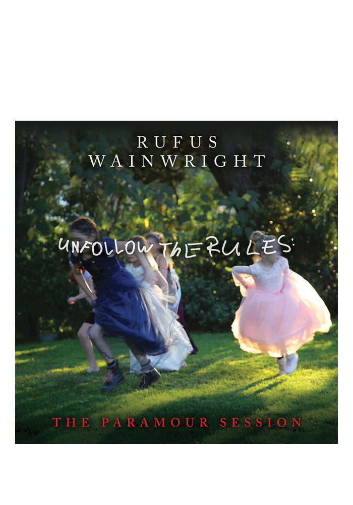 RUFUS WAINWRIGHT Unfollow The Rules: The Paramour Session LP With Autographed LP Jacket