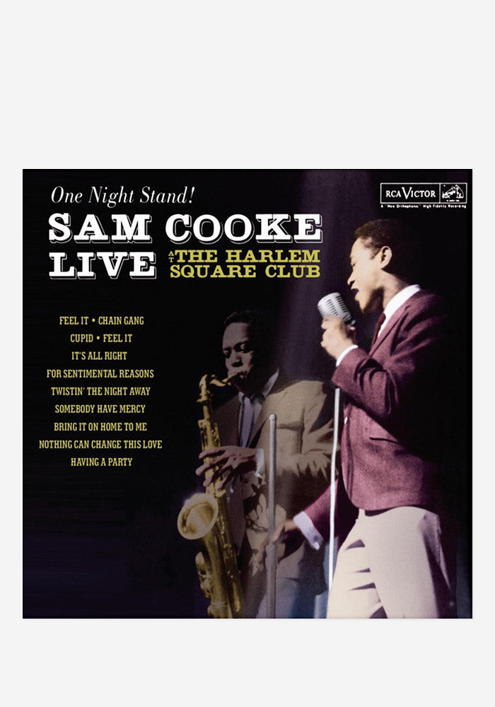SAM COOKE Live At The Harlem Square LP