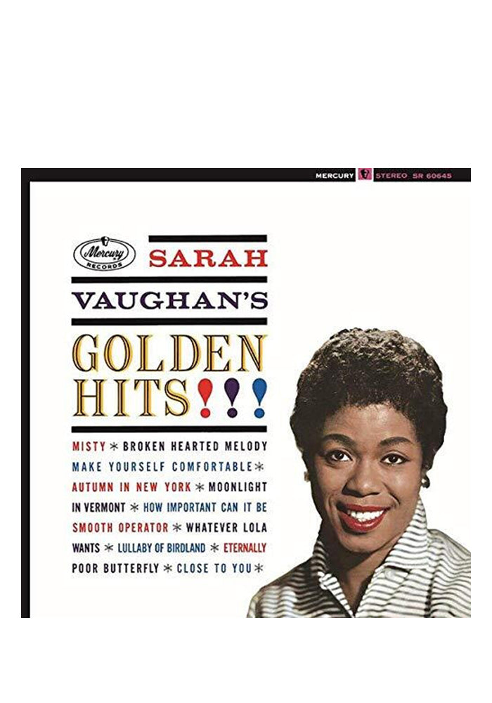 SARAH VAUGHAN Sarah Vaughan's Golden Hits LP