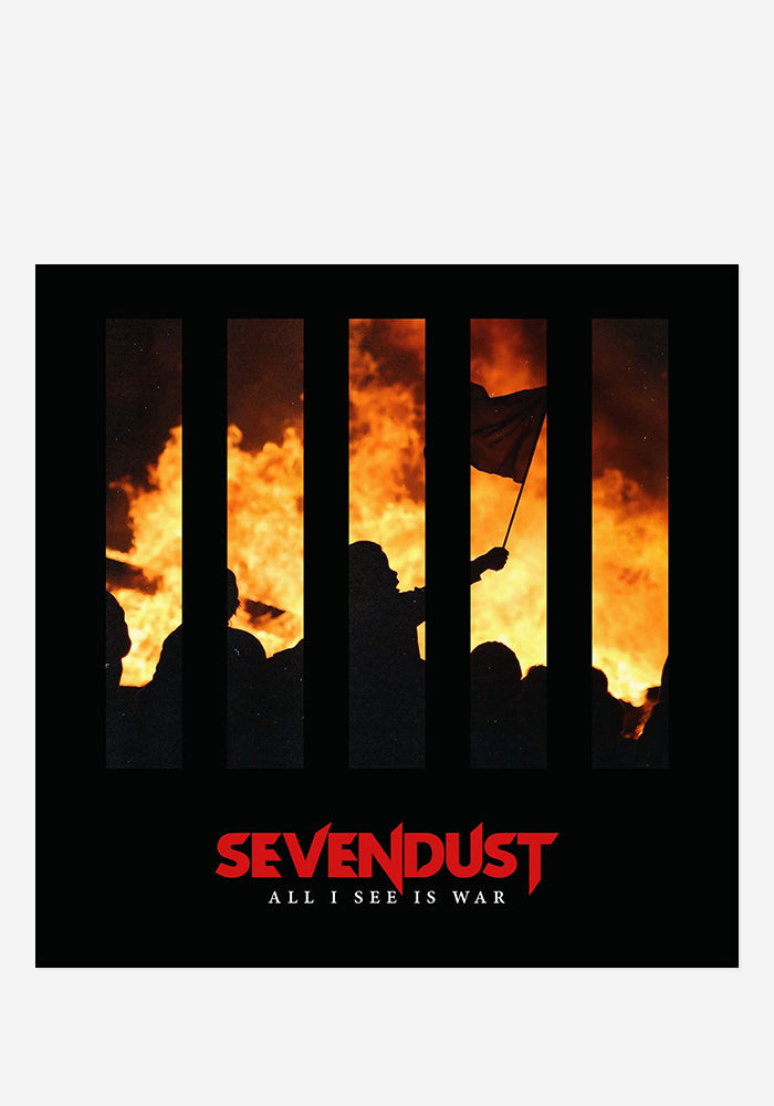 SEVENDUST All I See Is War With Autographed CD Booklet
