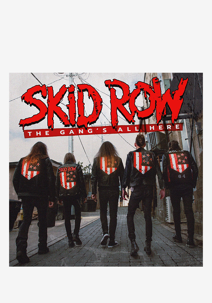 SKID ROW Gang's All Here CD With Autographed Postcard