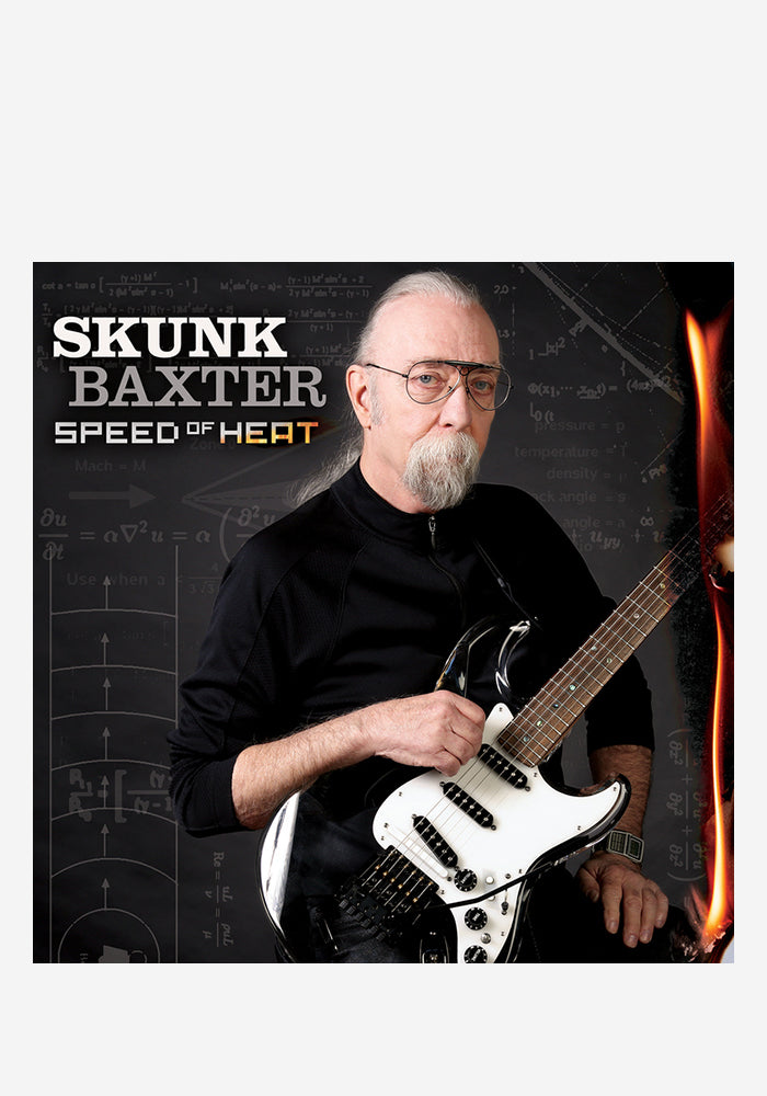 SKUNK BAXTER Speed Of Heat CD (Autographed)